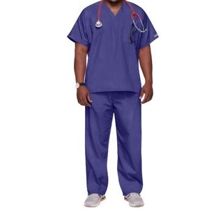 NWT Unisex Cherokee Workwear Traditional Scrub Set Size Small